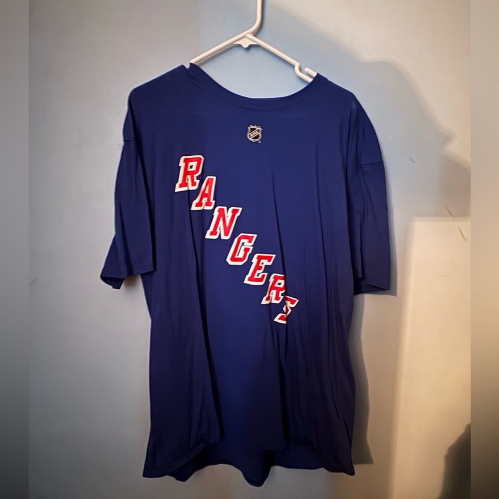 Fanatics Blue Rangers Short Sleeve Tee